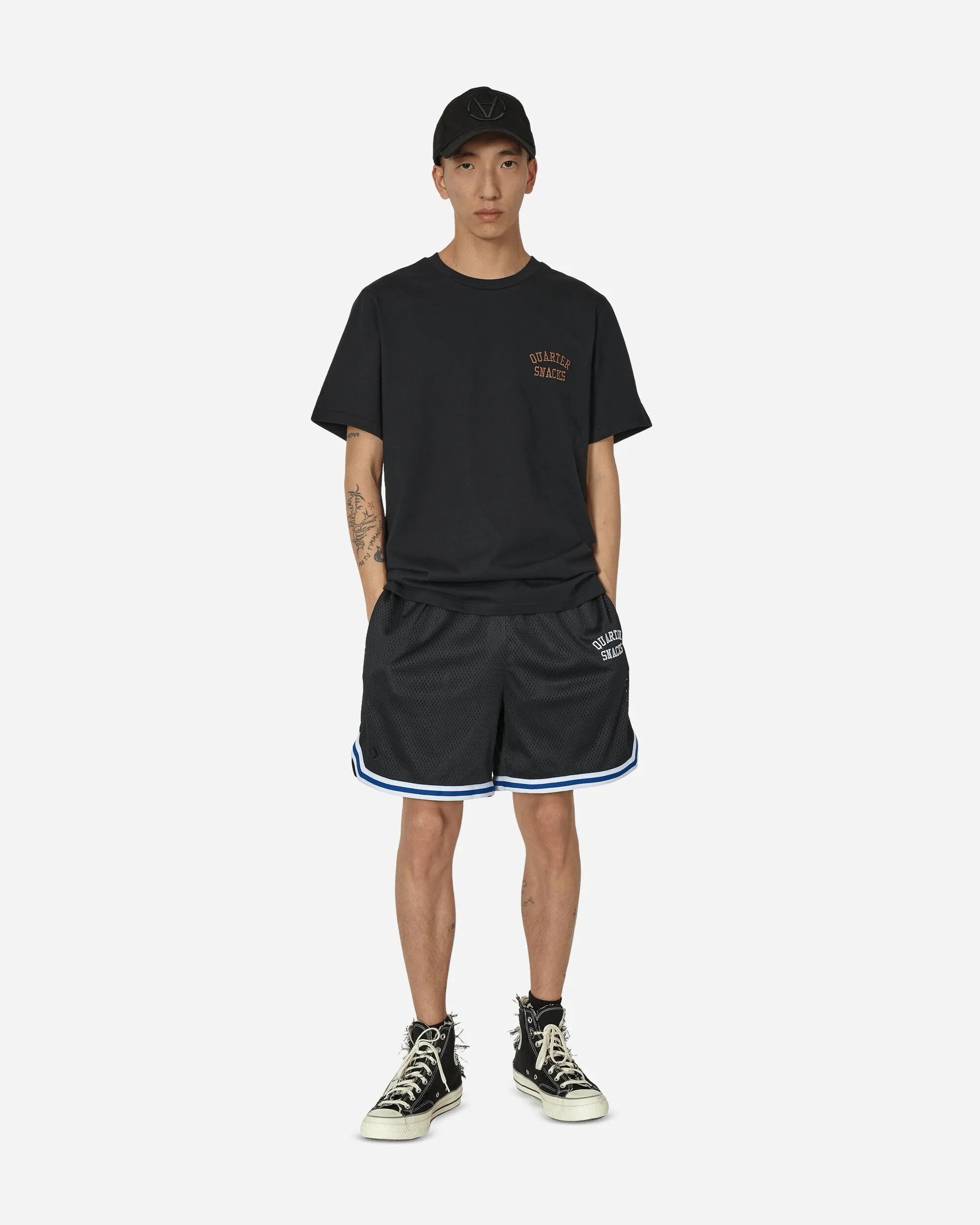 Quartersnacks T-Shirt Schwarz