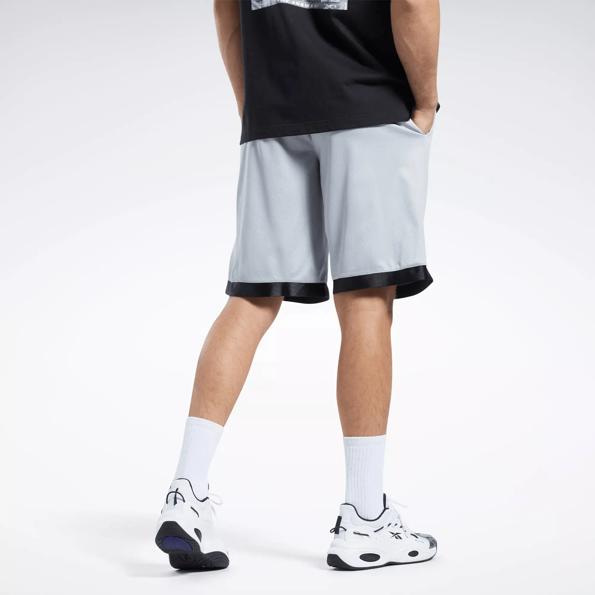 Reebok Bekleidung Herren Basketball Mesh Shorts