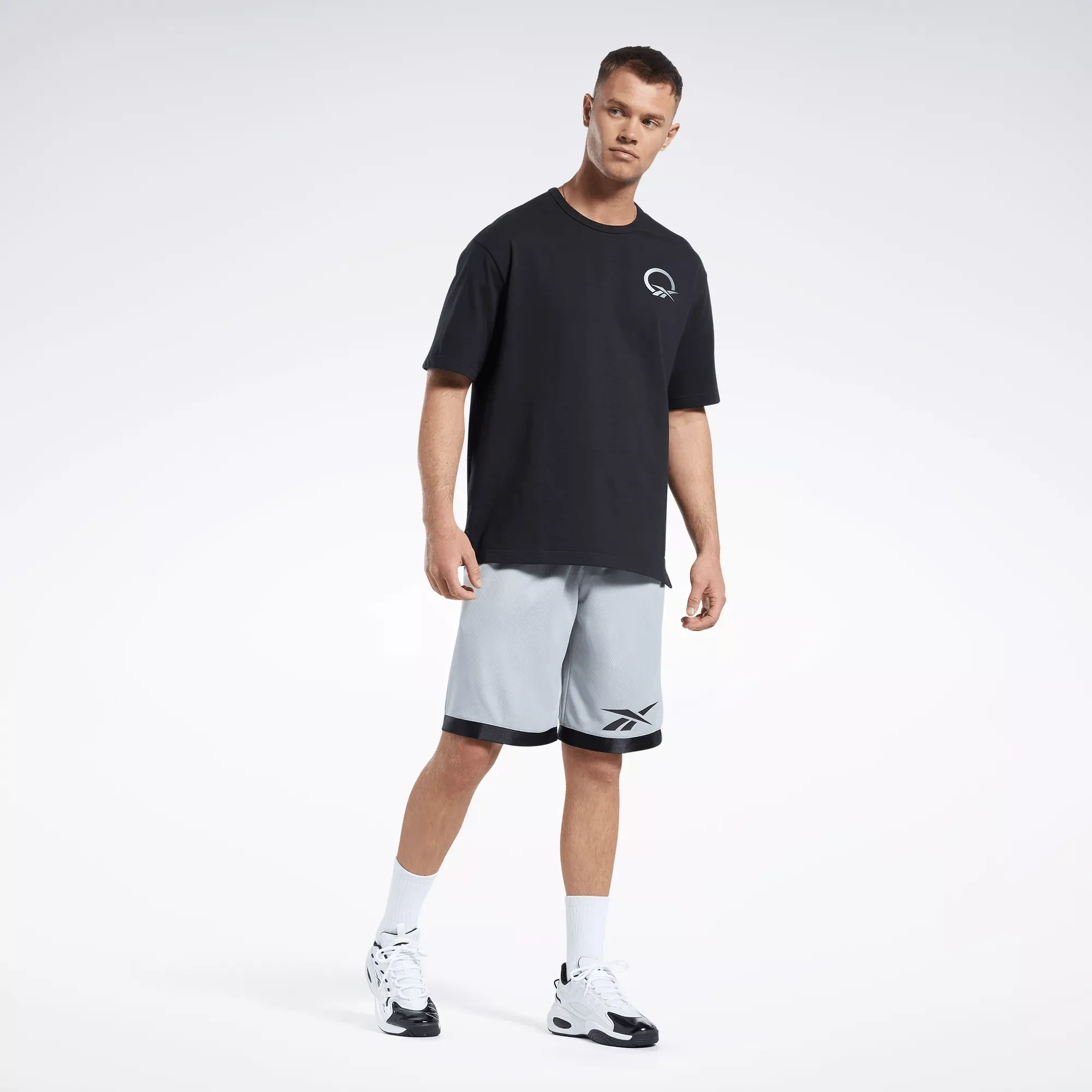 Reebok Bekleidung Herren Basketball Mesh Shorts