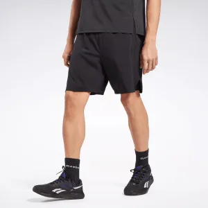 Reebok Herren Speed 3.0 Zwei-in-Einer Shorts Schwarz Reebok