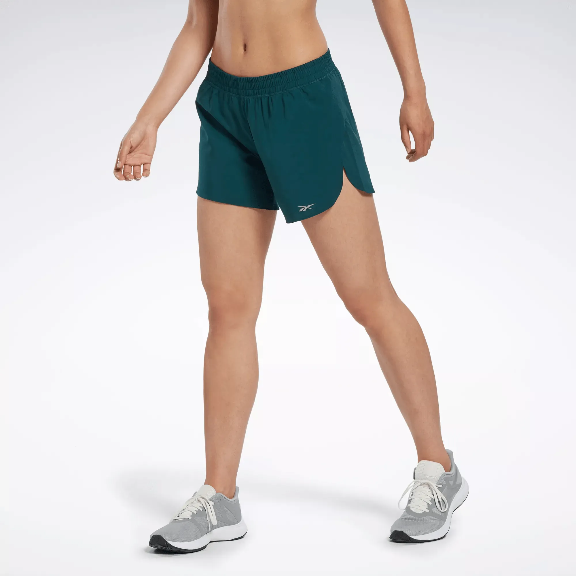 Reebok Damen-Laufshorts Grün Reebok