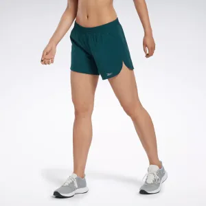 Reebok Damen-Laufshorts Grün Reebok