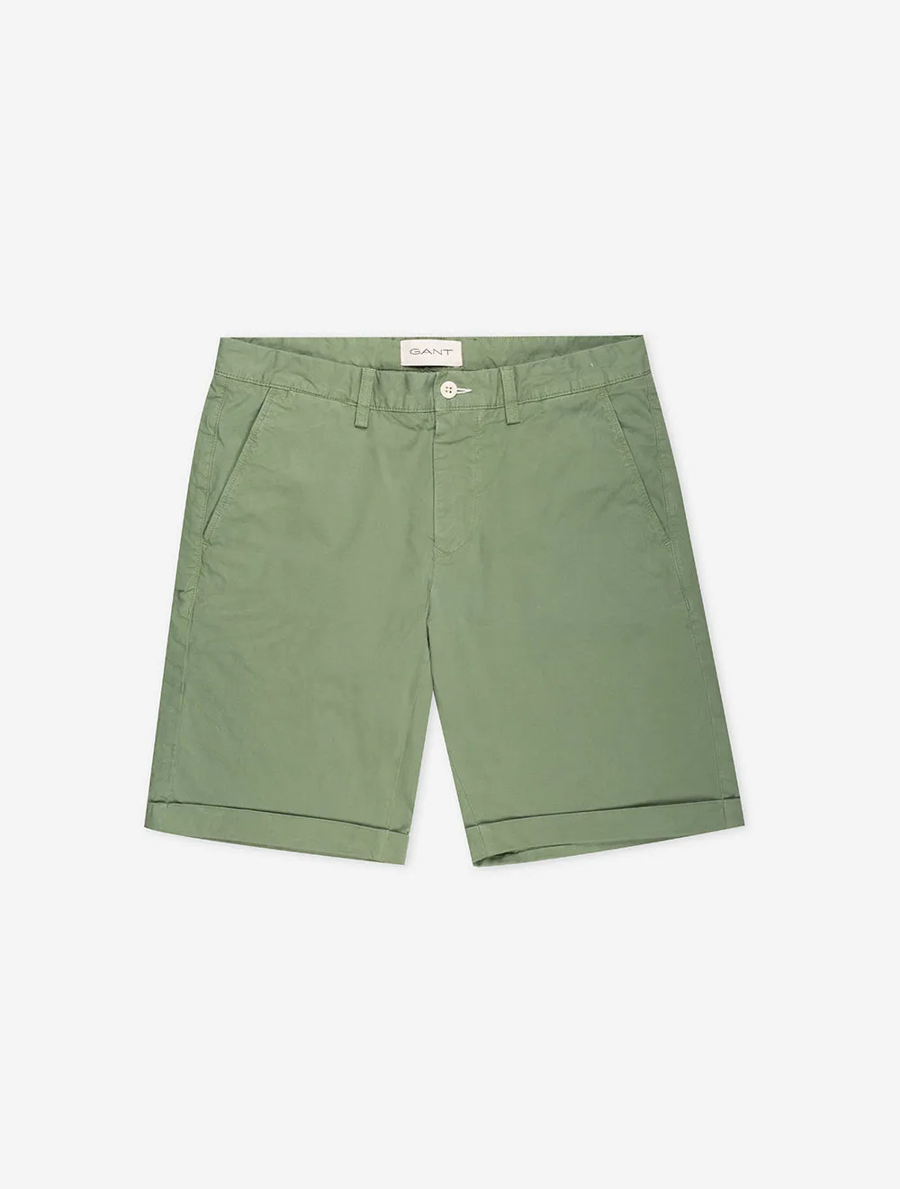 Reguläre Sonnenverblasste Shorts Kalamata Grün