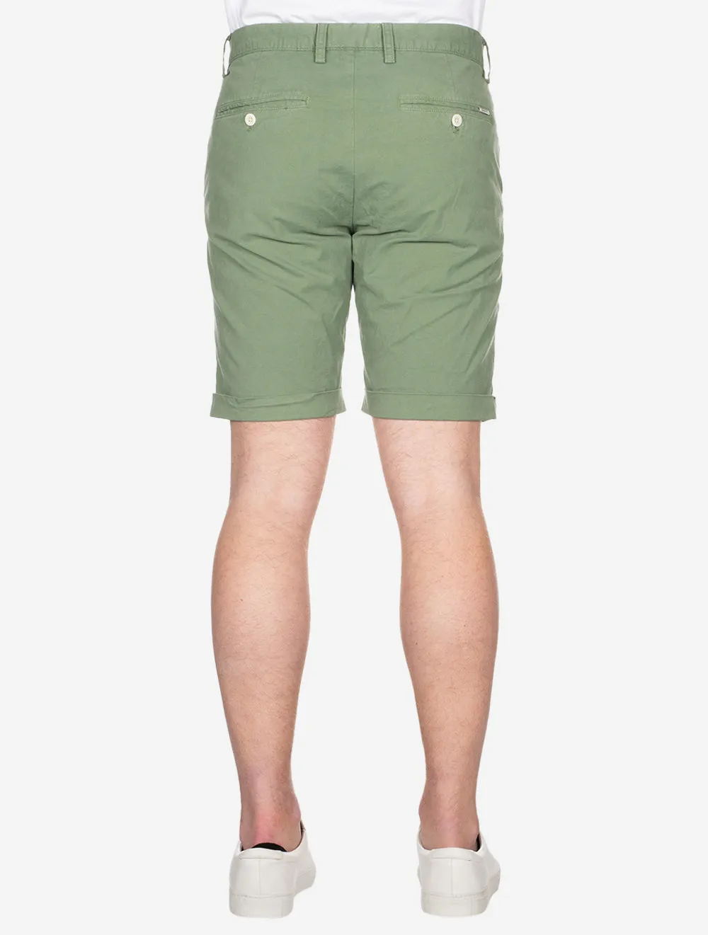Reguläre Sonnenverblasste Shorts Kalamata Grün