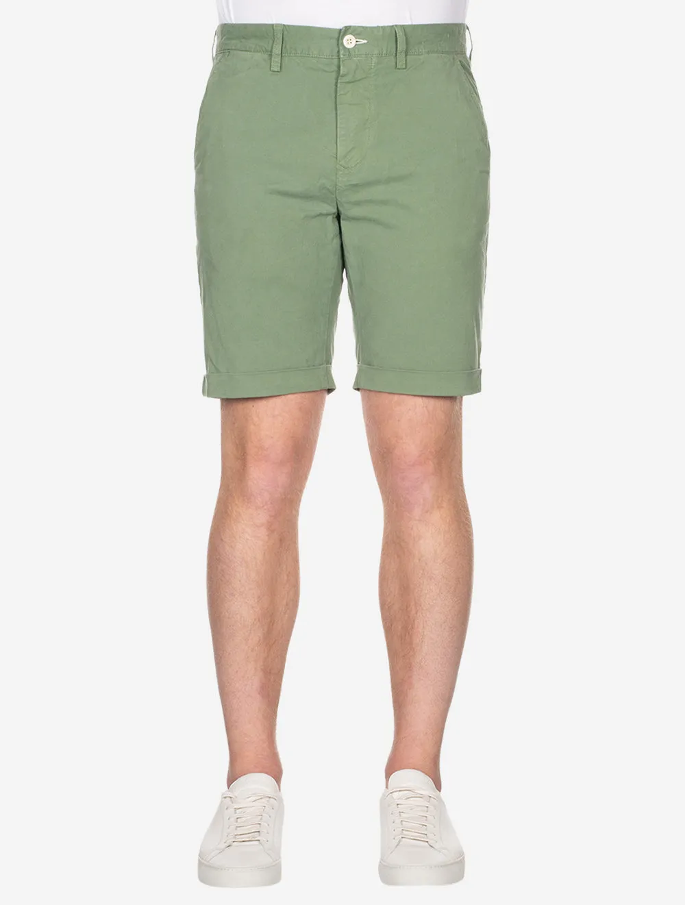 Reguläre Sonnenverblasste Shorts Kalamata Grün