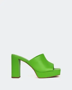 Republik, Grün Leder/Cuir Vert