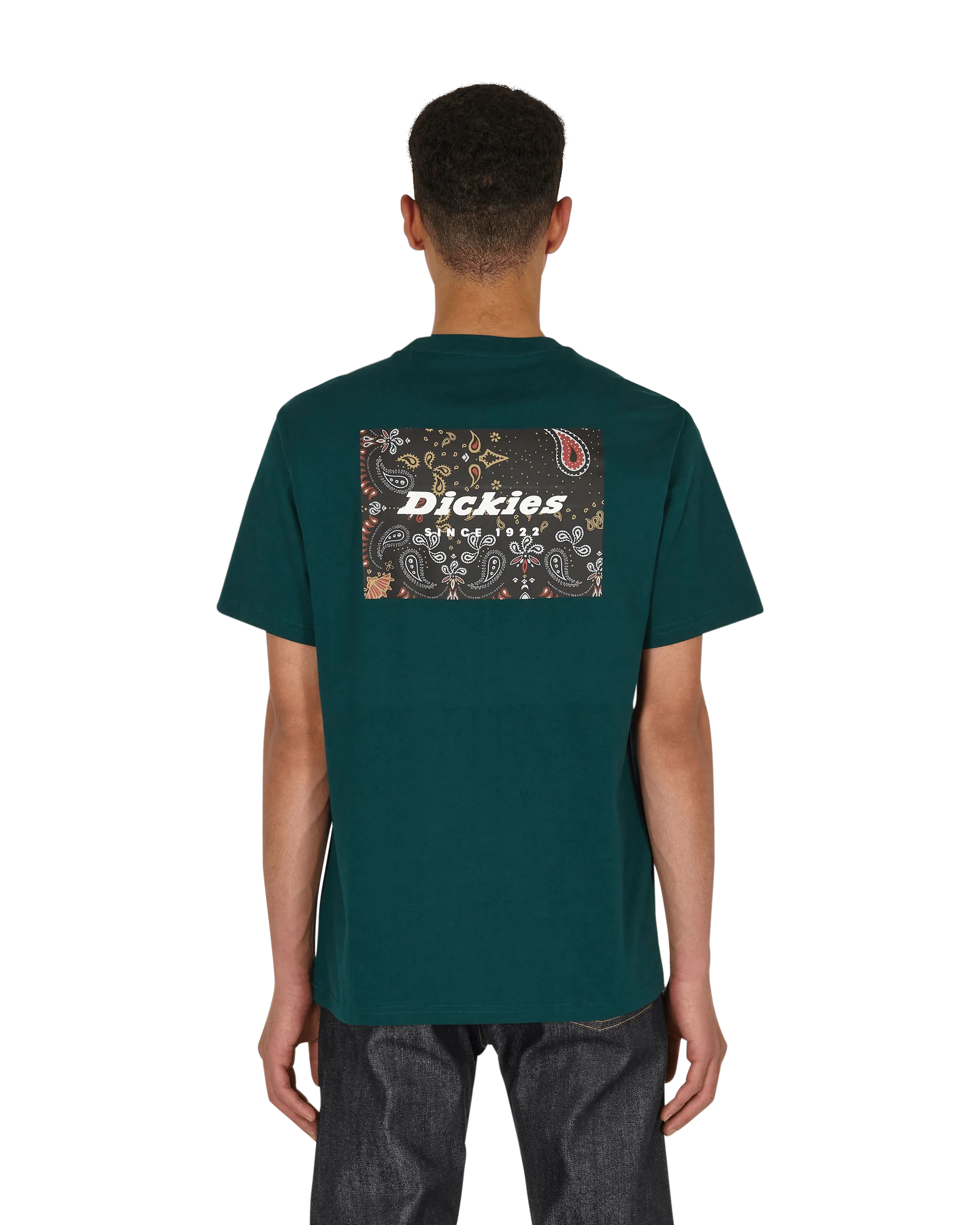 Überarbeitetes T-Shirt Grün