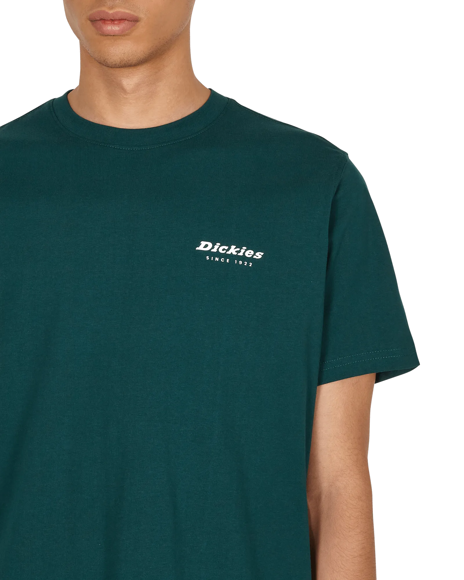Überarbeitetes T-Shirt Grün