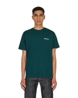 Überarbeitetes T-Shirt Grün