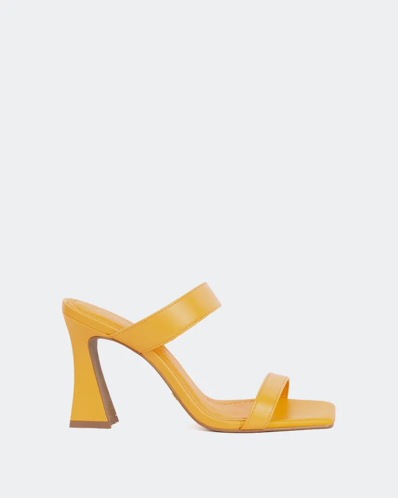 Ricarda Orange Leder