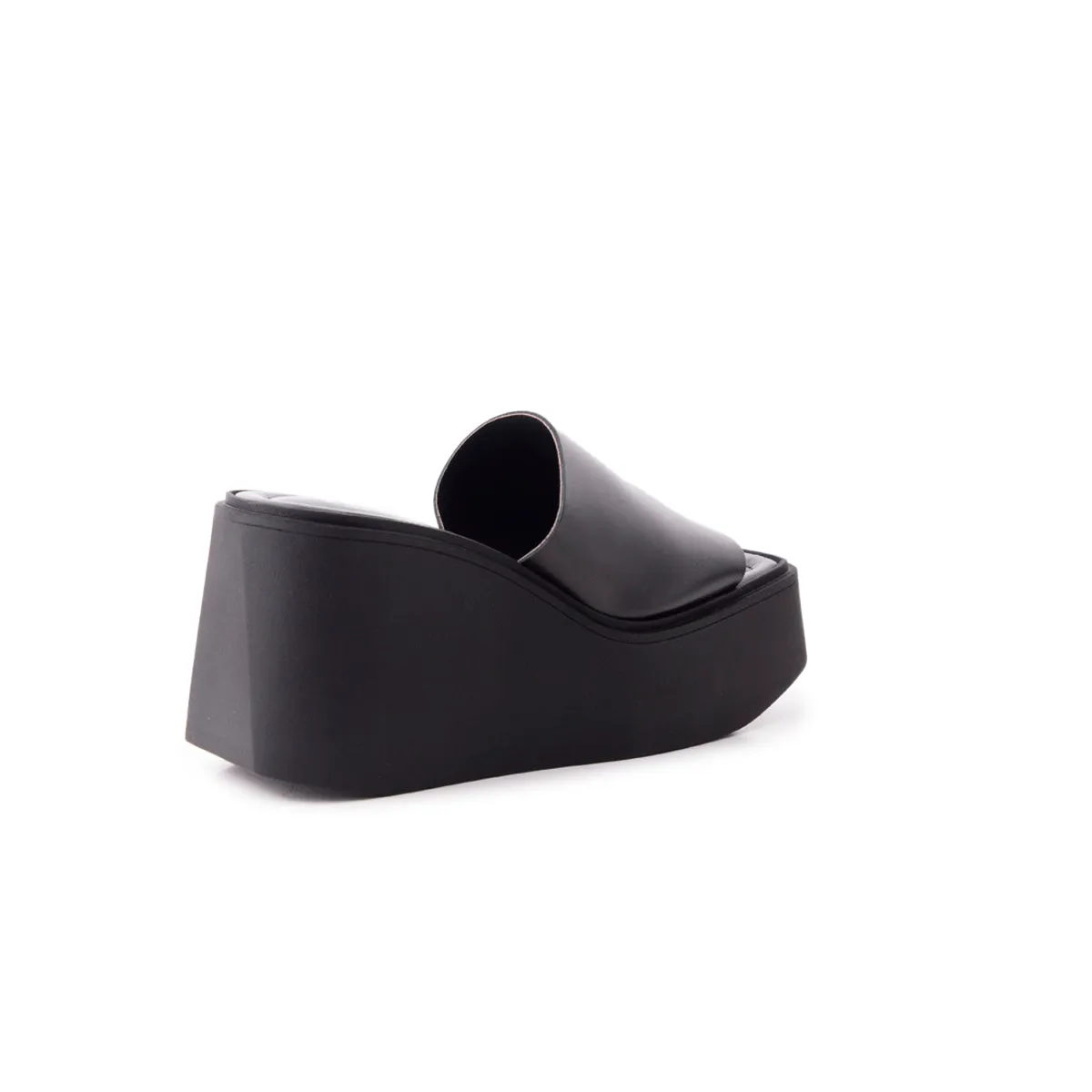 Rieti Leder in Schwarz