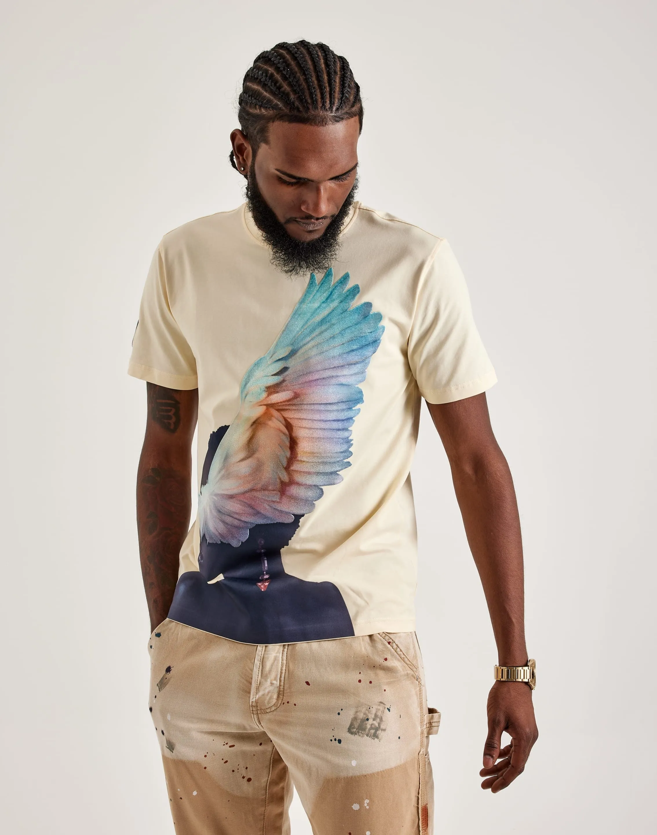 Roku Studio Weiches Federshirt