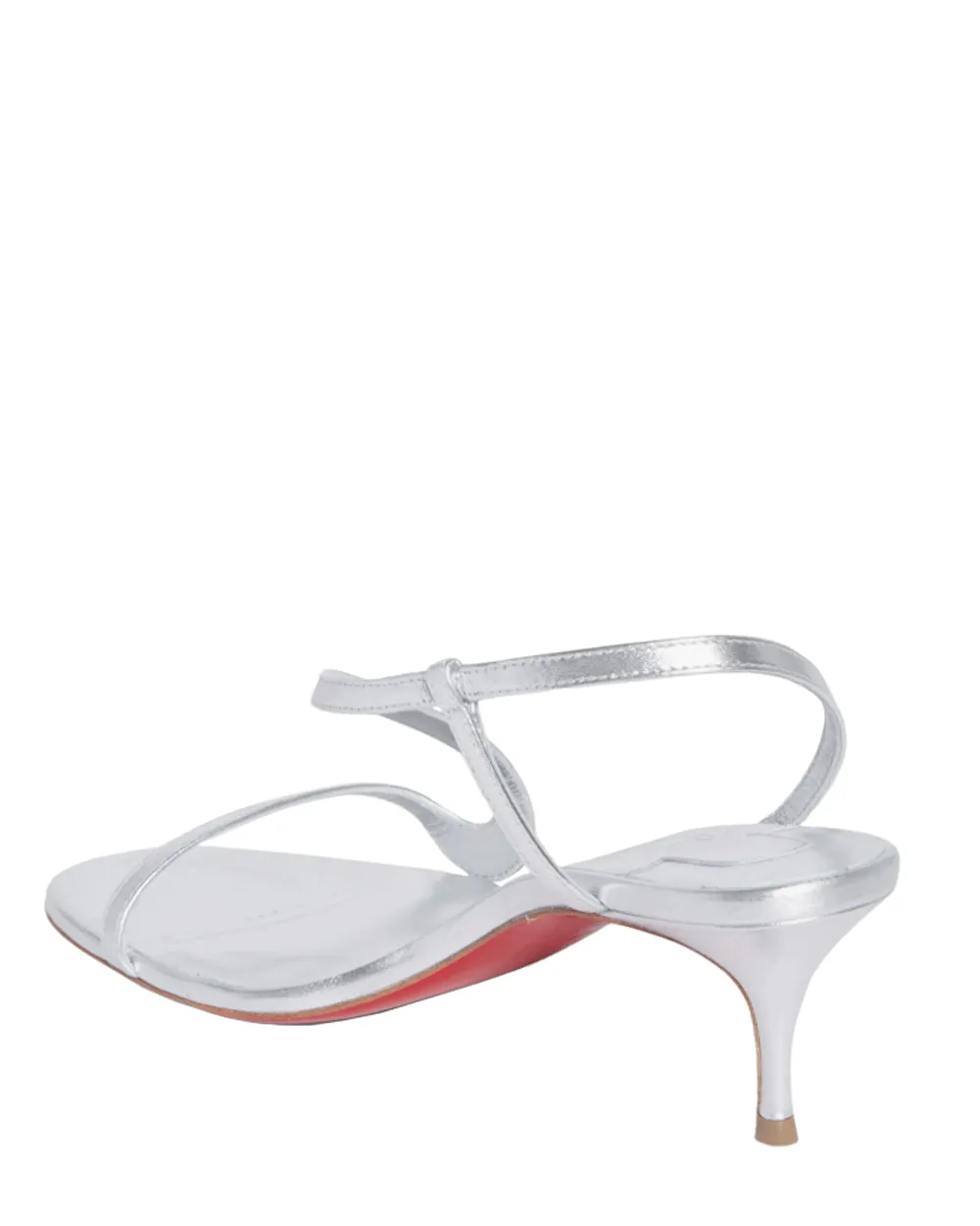 Rosalie Riemchensandalette in Silber