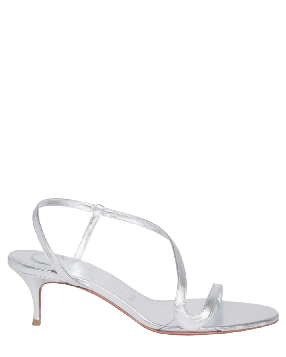 Rosalie Riemchensandalette in Silber