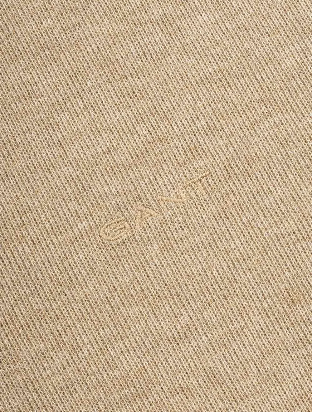 Sacker Halbzip Khaki Melange