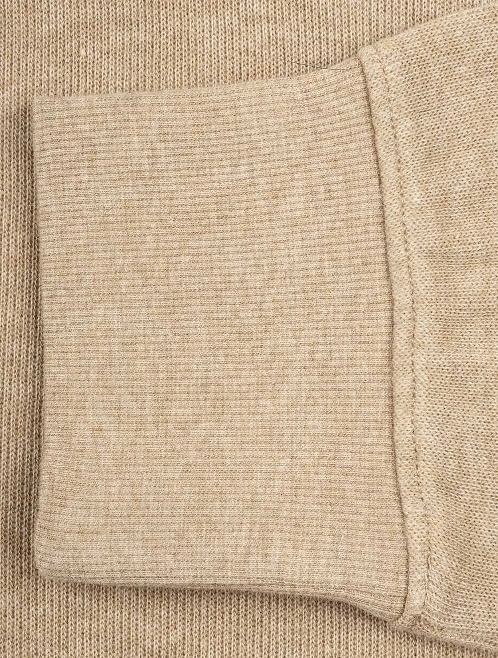 Sacker Halbzip Khaki Melange