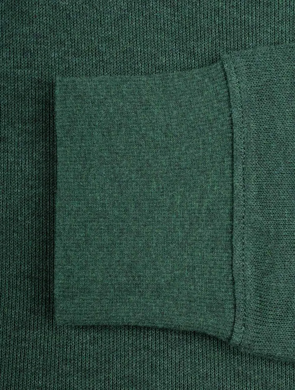 Sacker Rippen Halbzip Tartan Grün