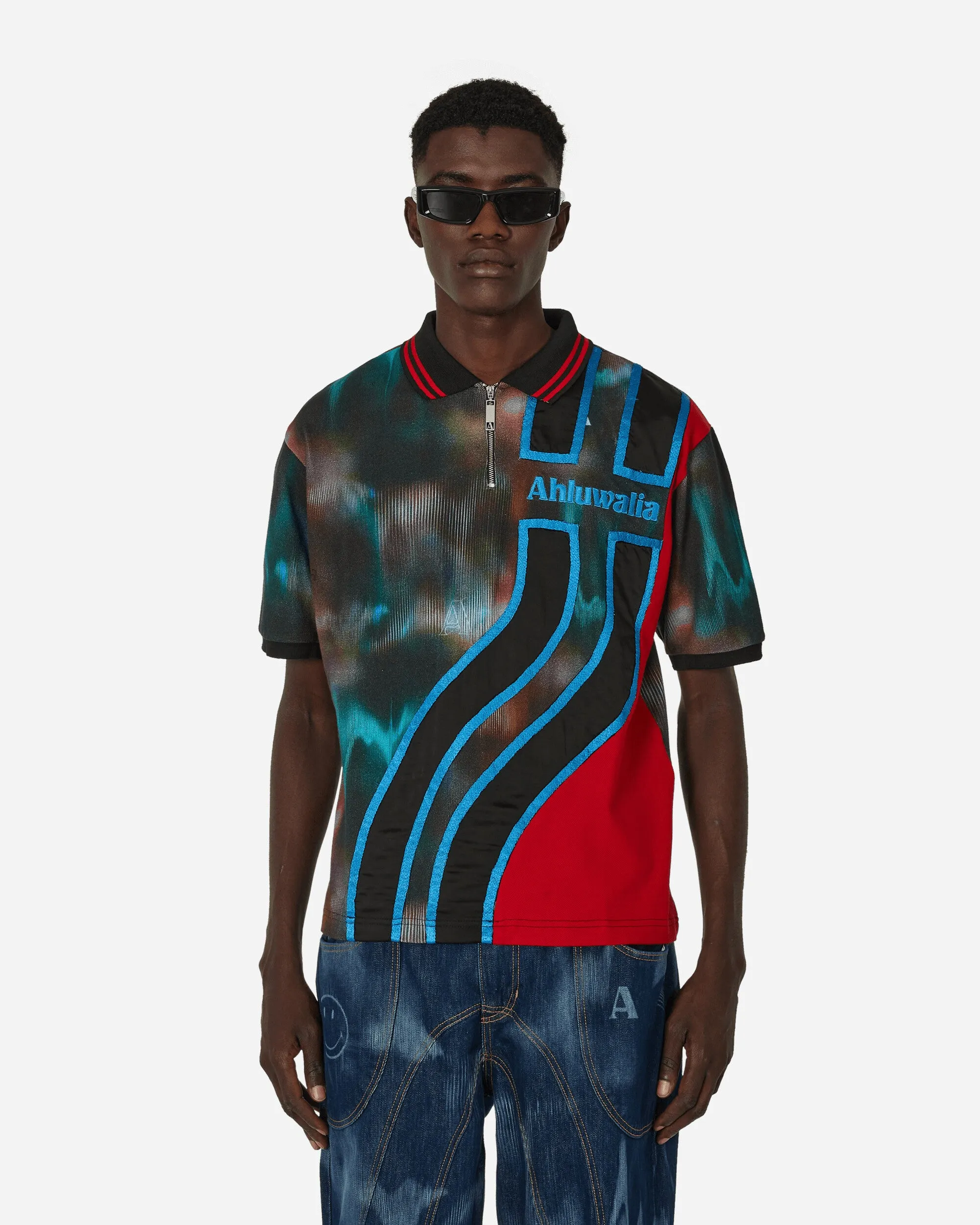 Sahara Kurzarm Polo Mehrfarbig
