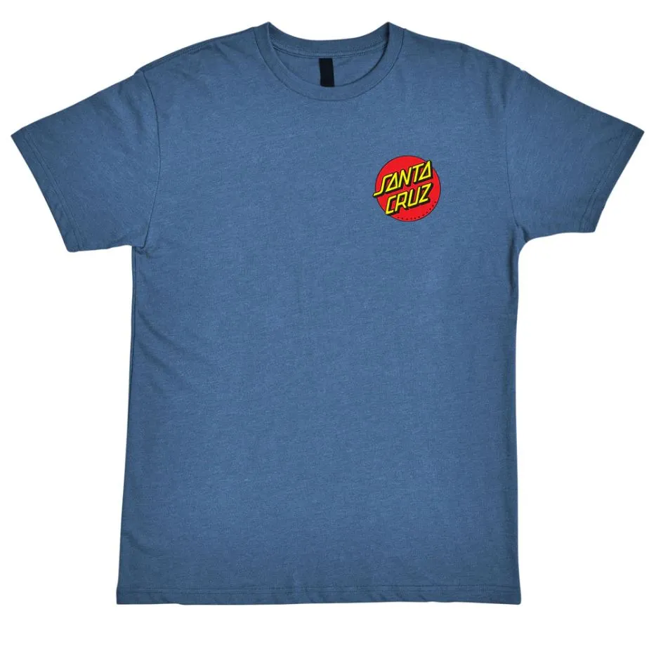Santa Cruz Dot Brust T-Shirt