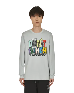 Scouted Langarm T-Shirt Grau