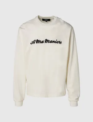 SCRIPT LANGARM T-SHIRT