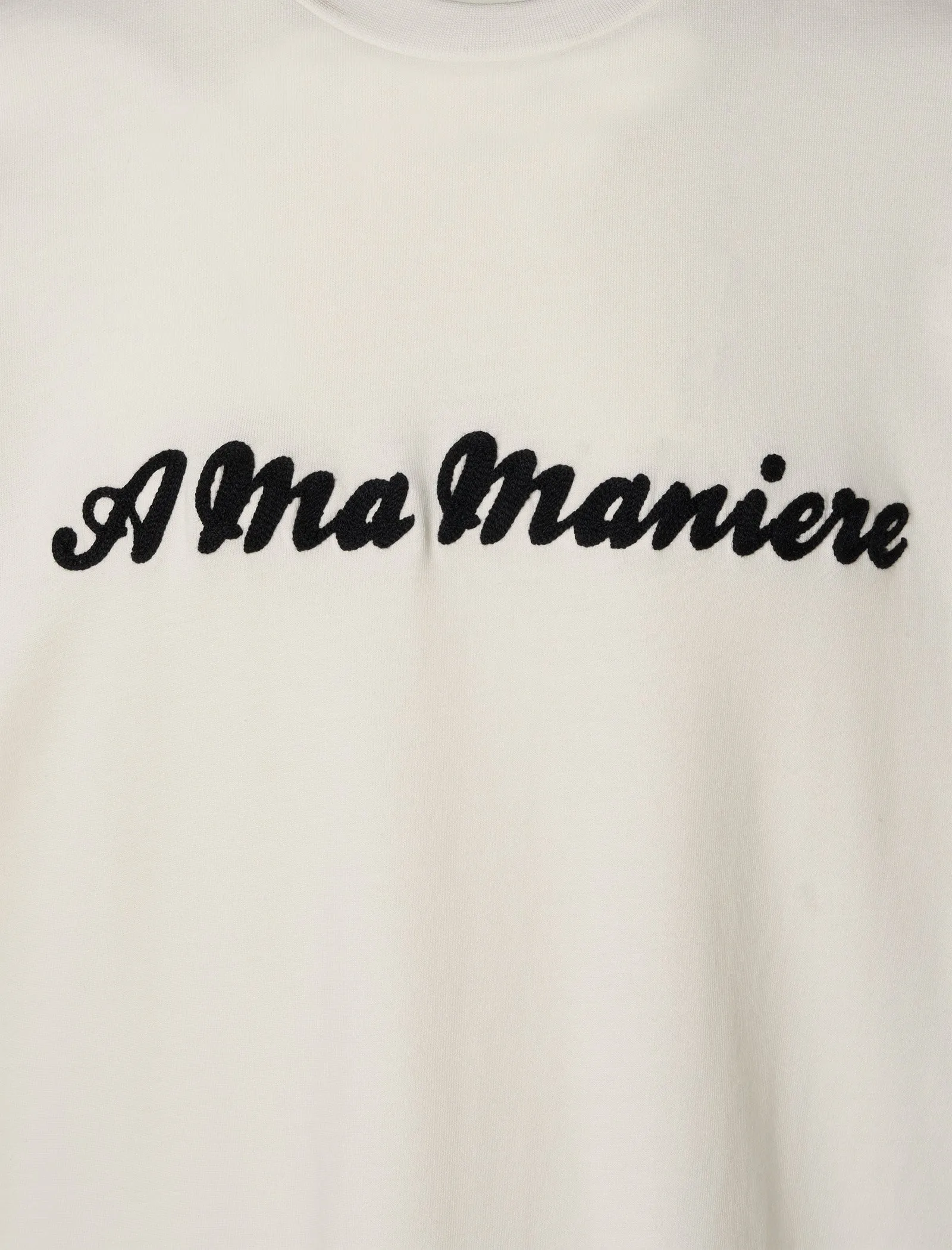 SCRIPT LANGARM T-SHIRT