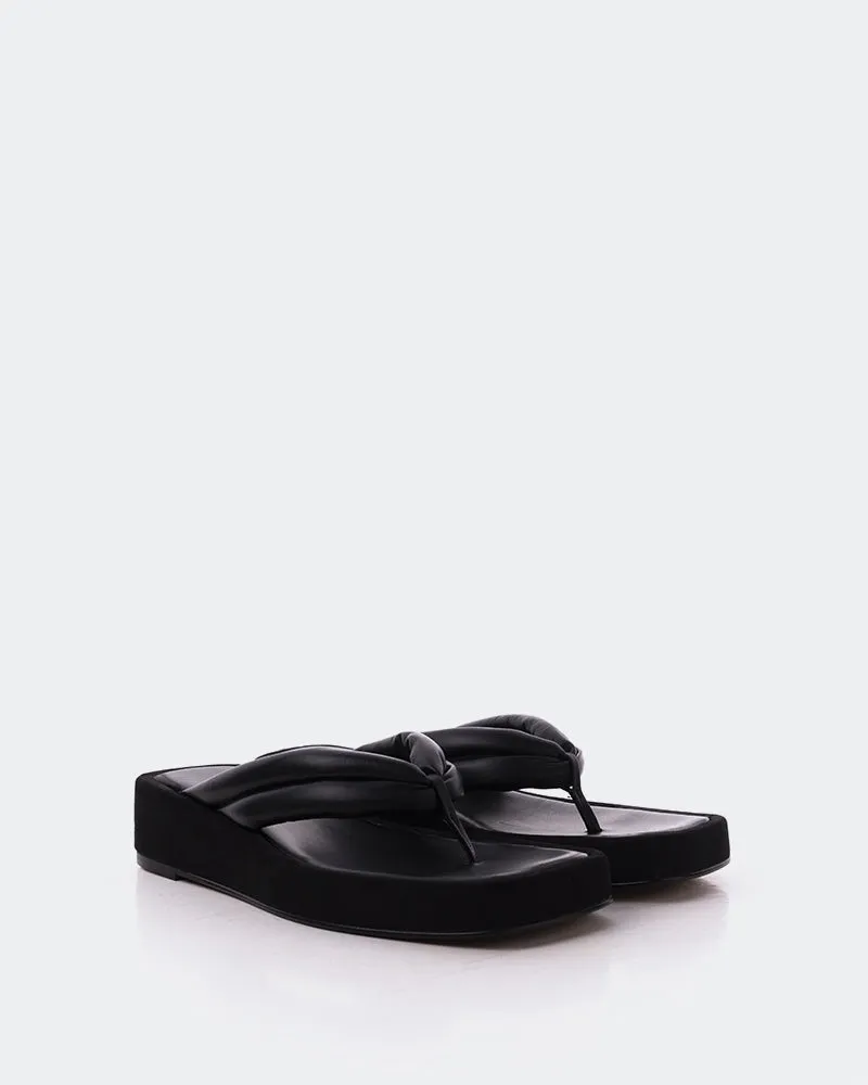 Senda Schwarz Leder