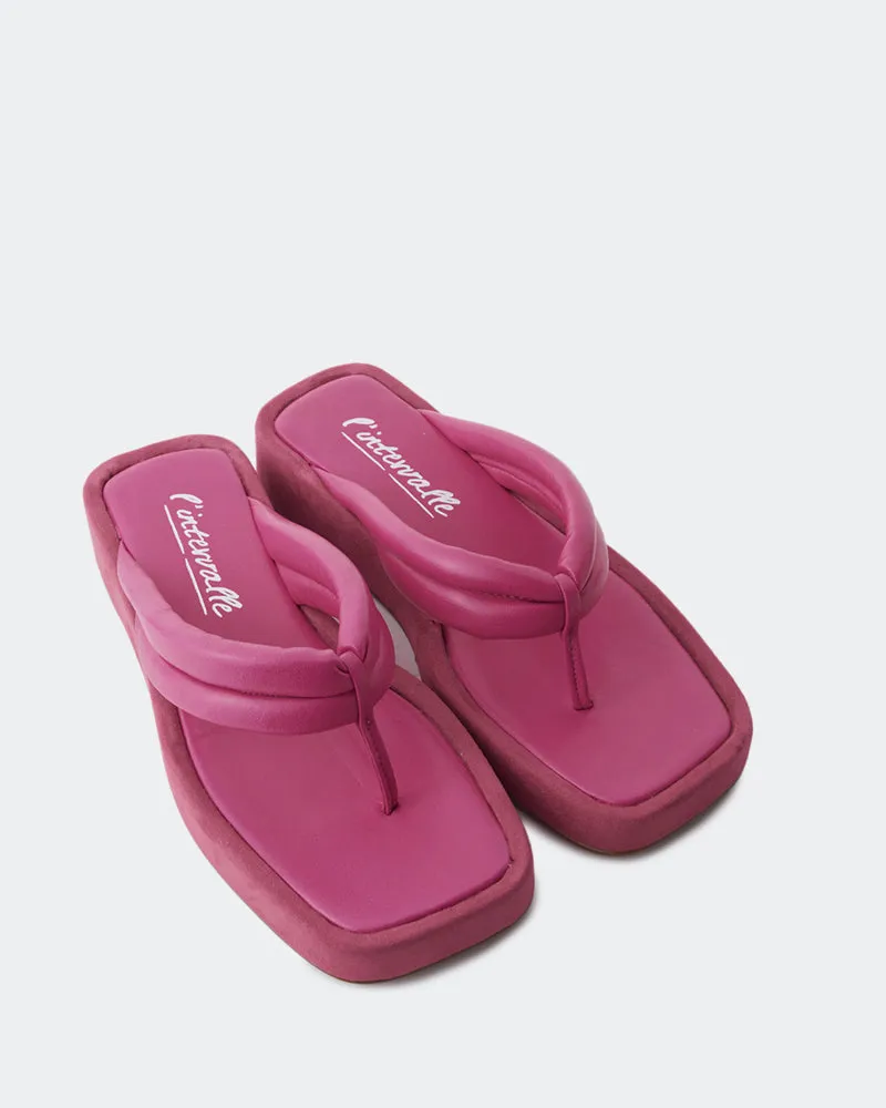 Senda Fuchsia Leder