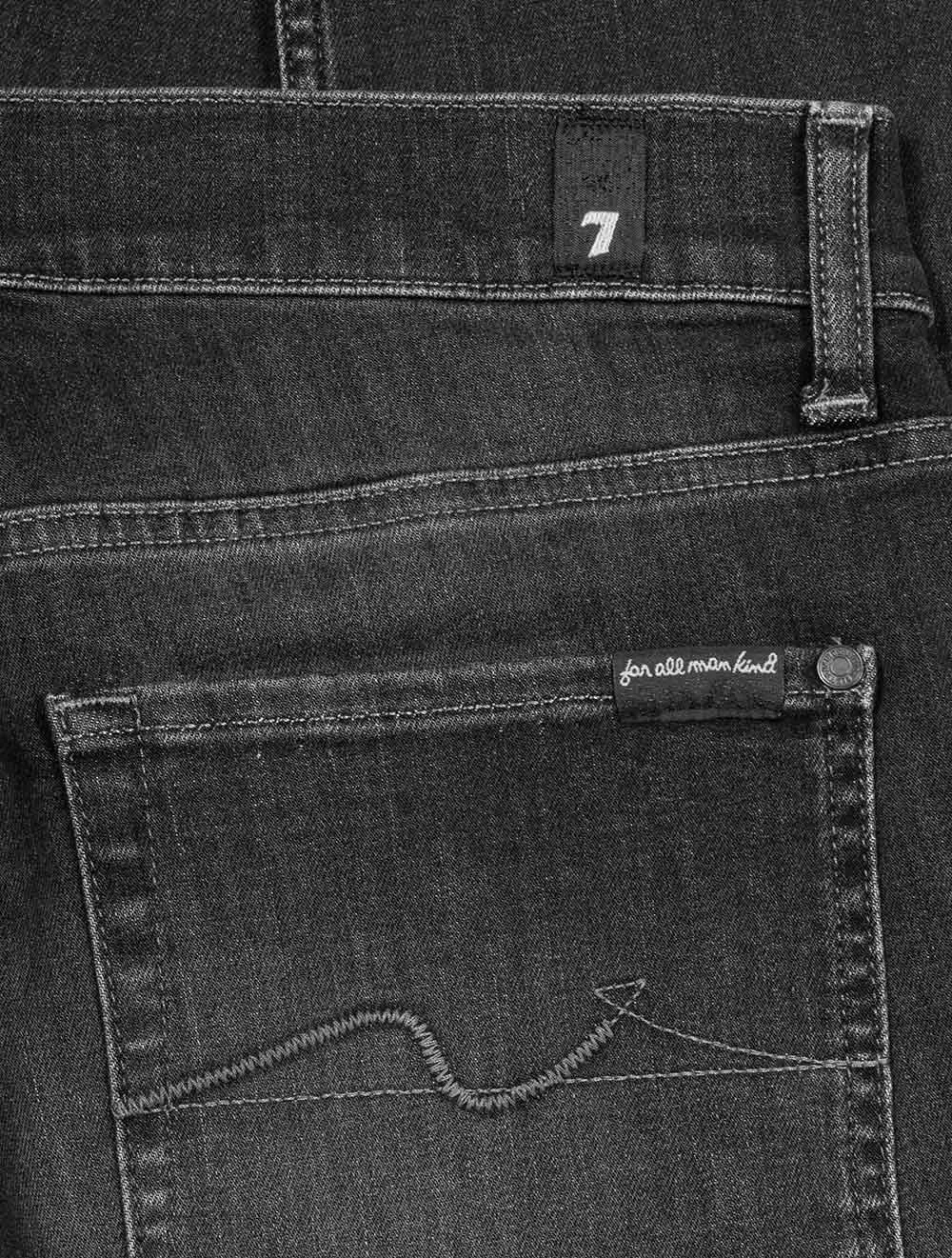 Seven Slimmy Schmale Luxus Performance Jeans Grau