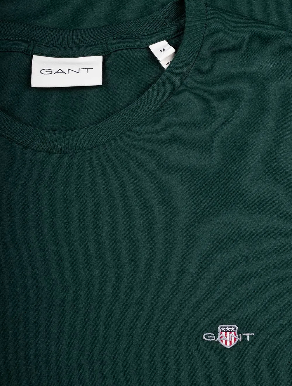 Shield Kurzarm T-Shirt Regular Tartan Grün