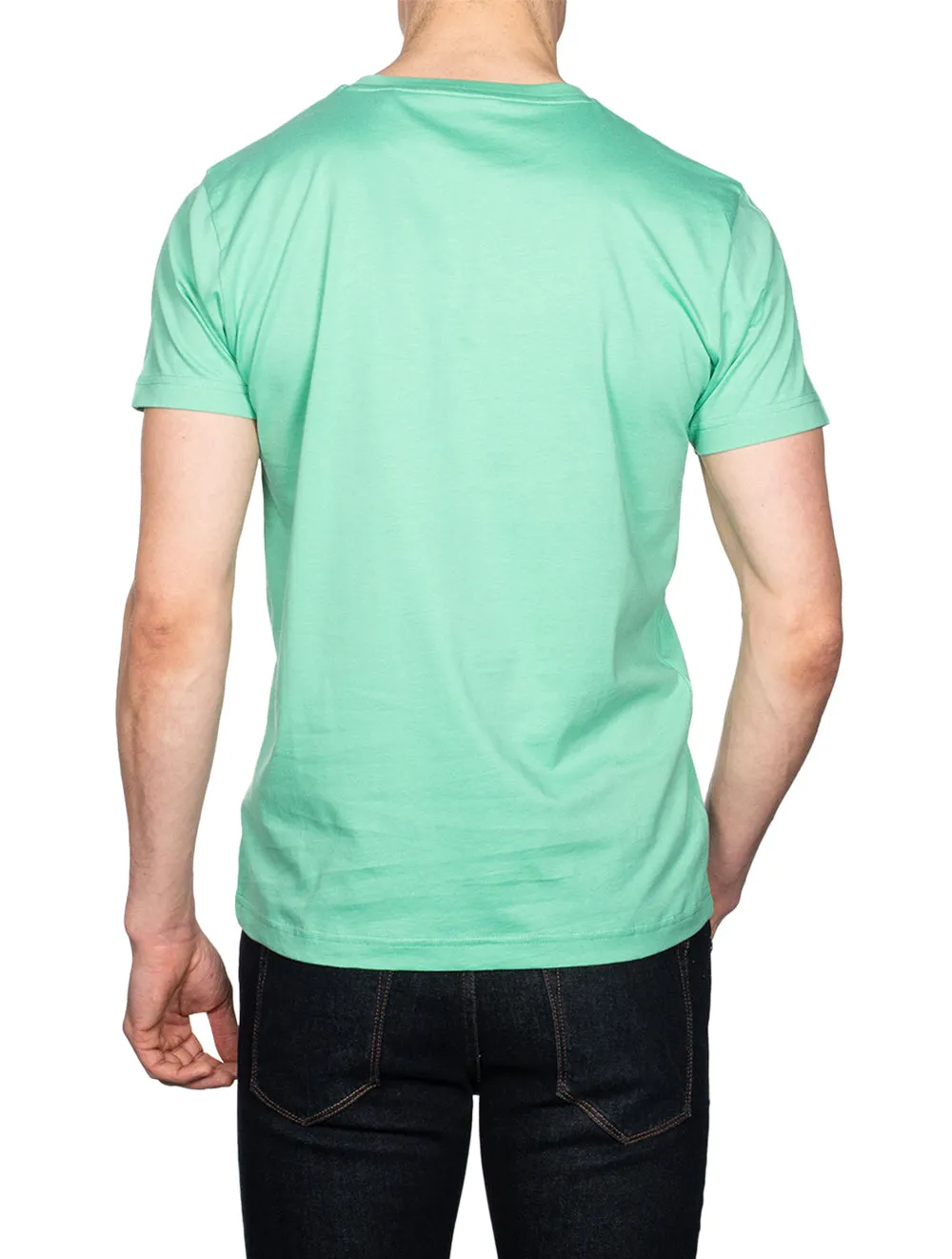 Kurzarm-T-Shirt Minzgrün