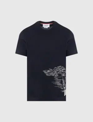 KURZÄRMELIGES T-SHIRT MIT AUFDRUCK