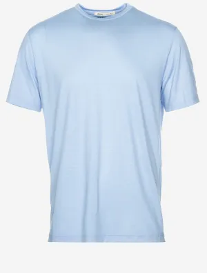 Kurzärmliges T-Shirt Hellblau