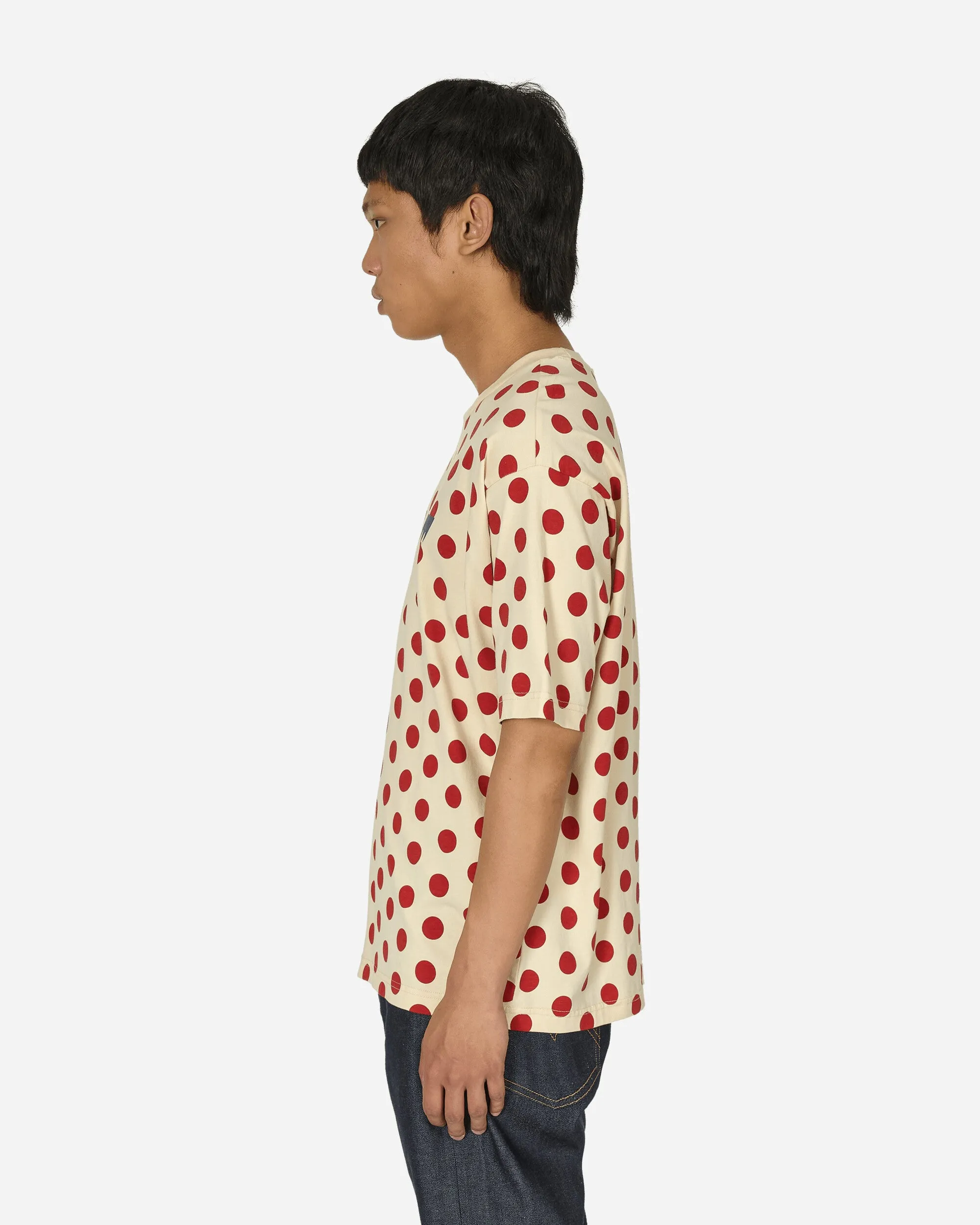 Skateboarding Grafik Boxy T-Shirt Creme