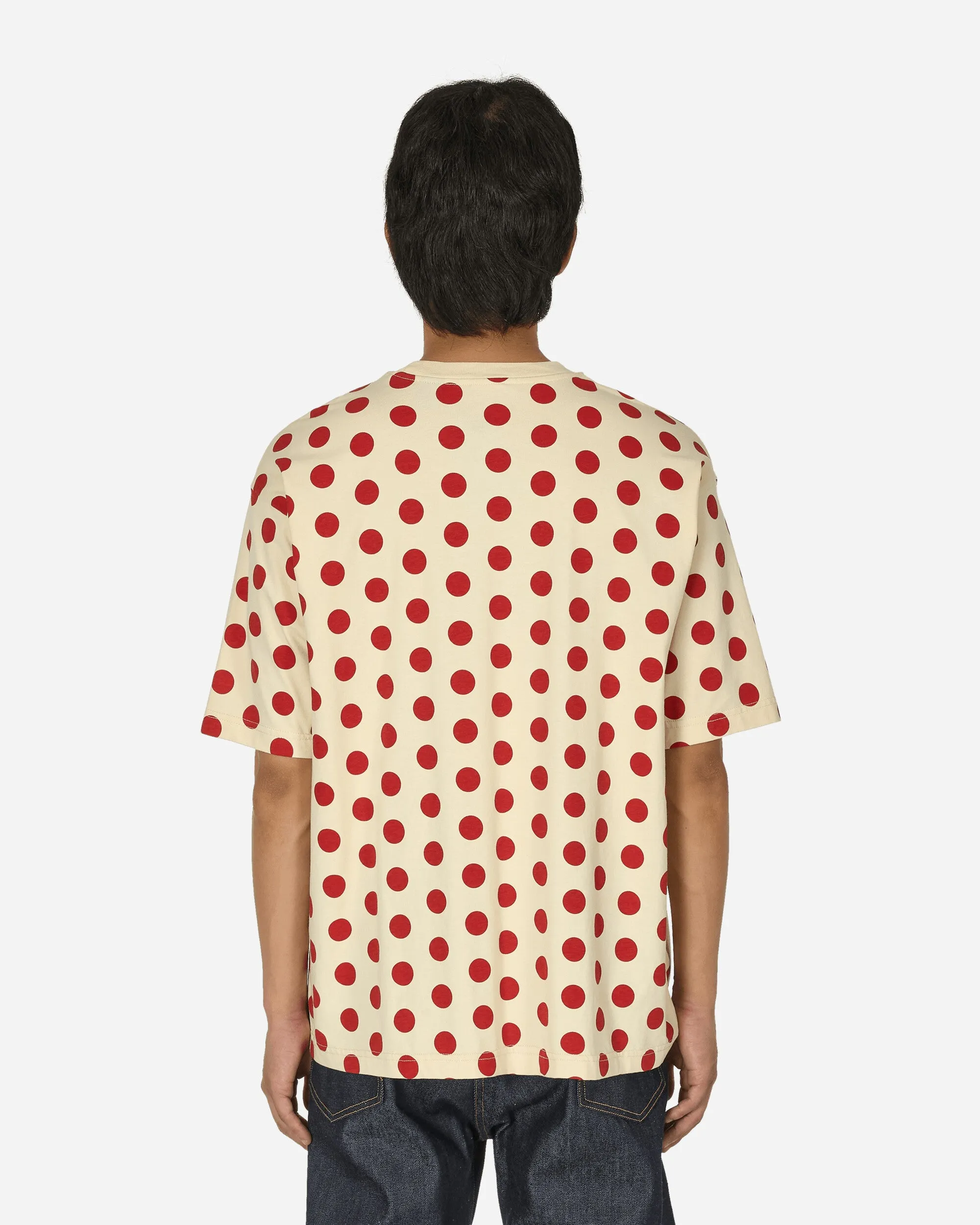 Skateboarding Grafik Boxy T-Shirt Creme