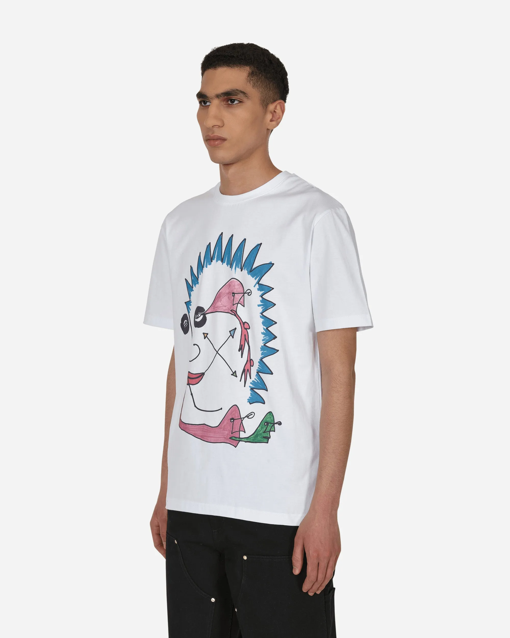 Skeggy Sonic T-Shirt Weiß