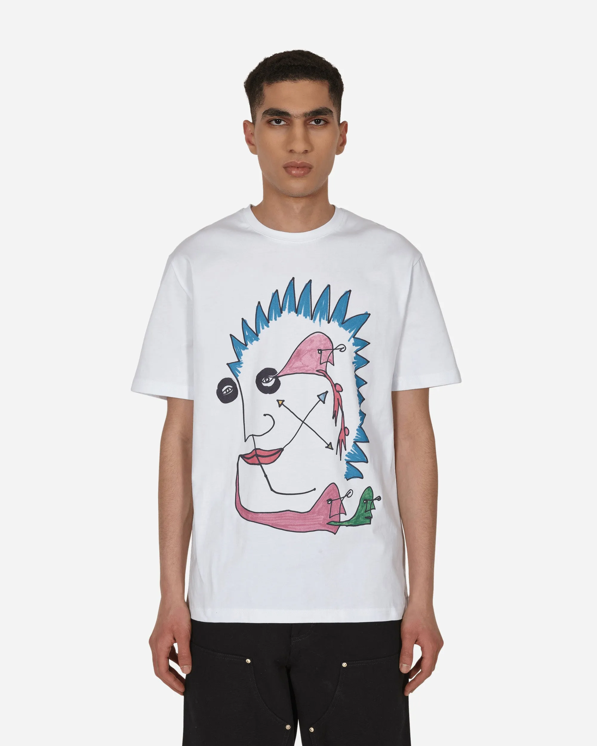 Skeggy Sonic T-Shirt Weiß