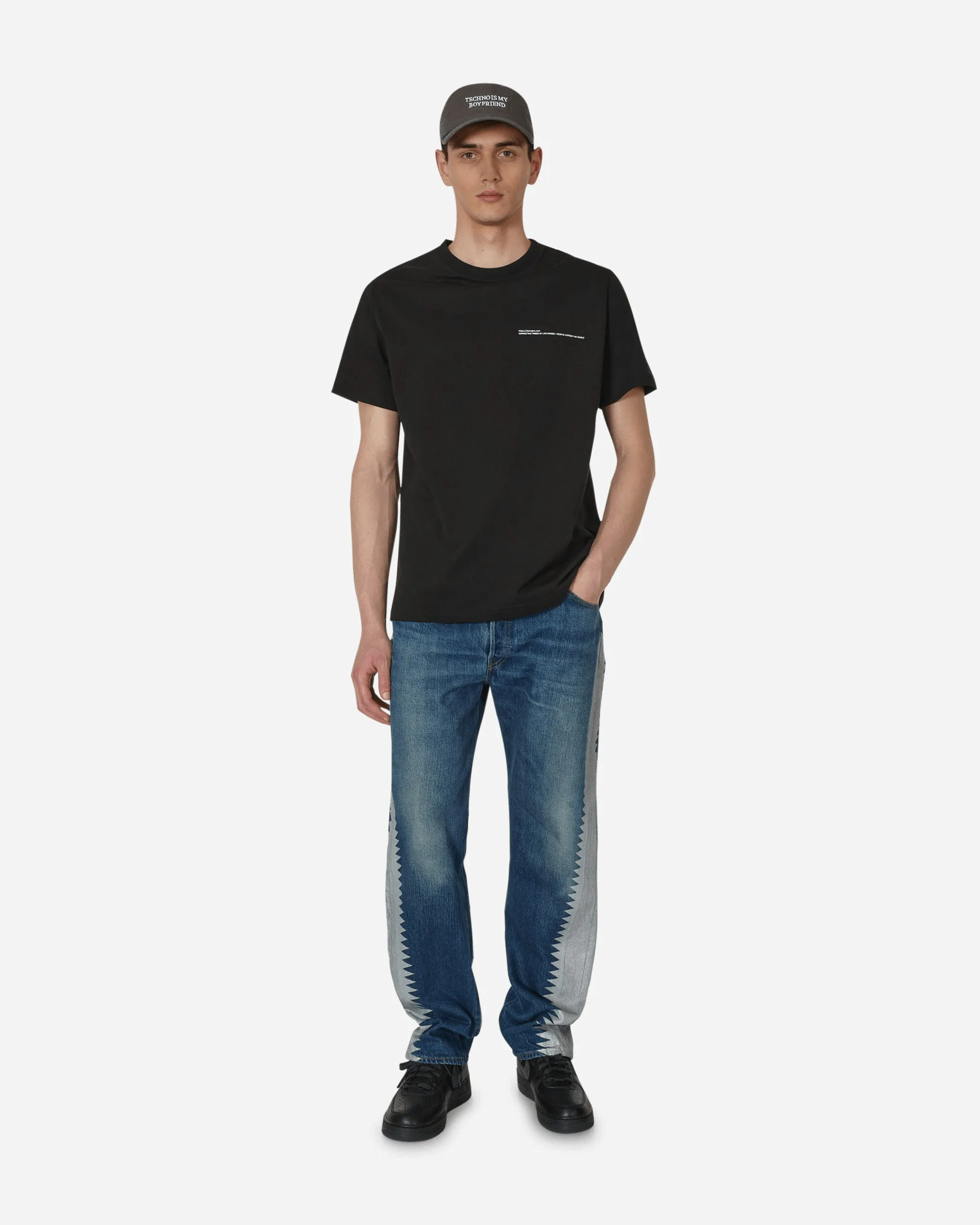 Slam Jam Basic T-Shirt Schwarz