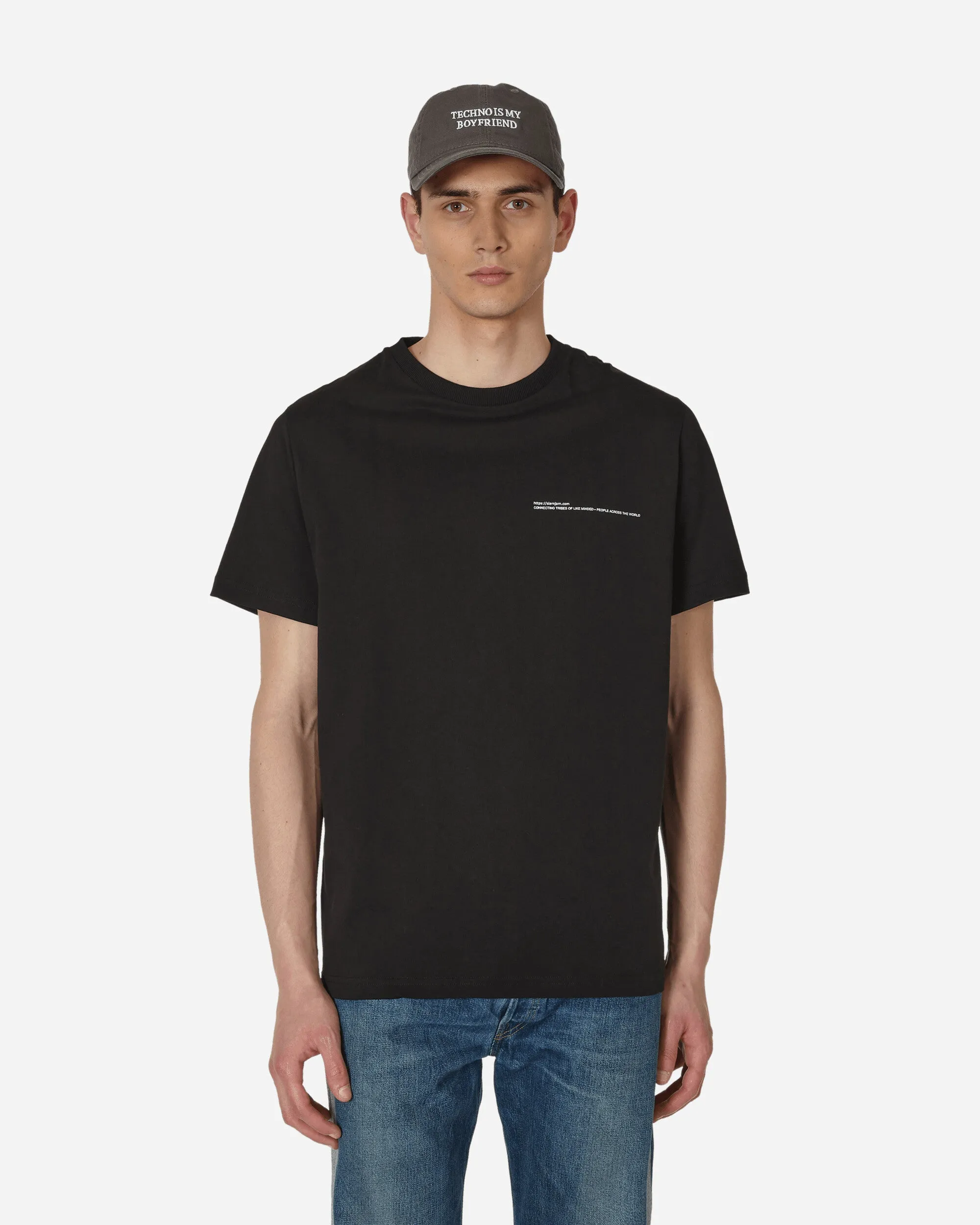 Slam Jam Basic T-Shirt Schwarz