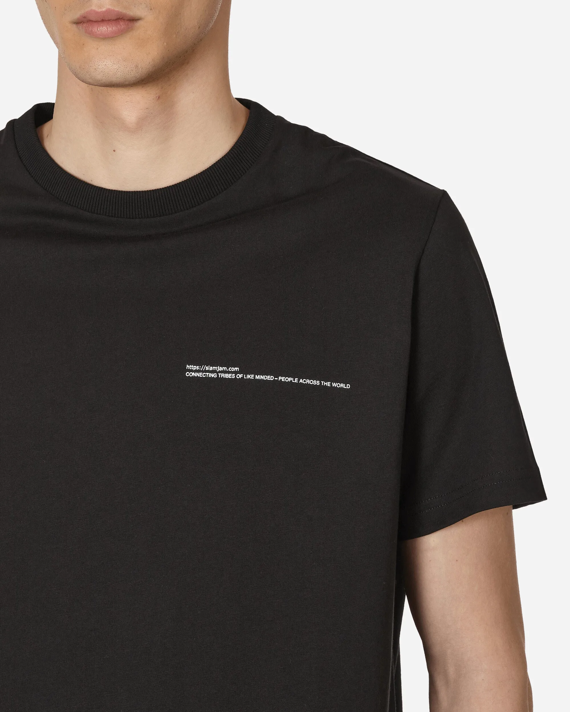 Slam Jam Basic T-Shirt Schwarz