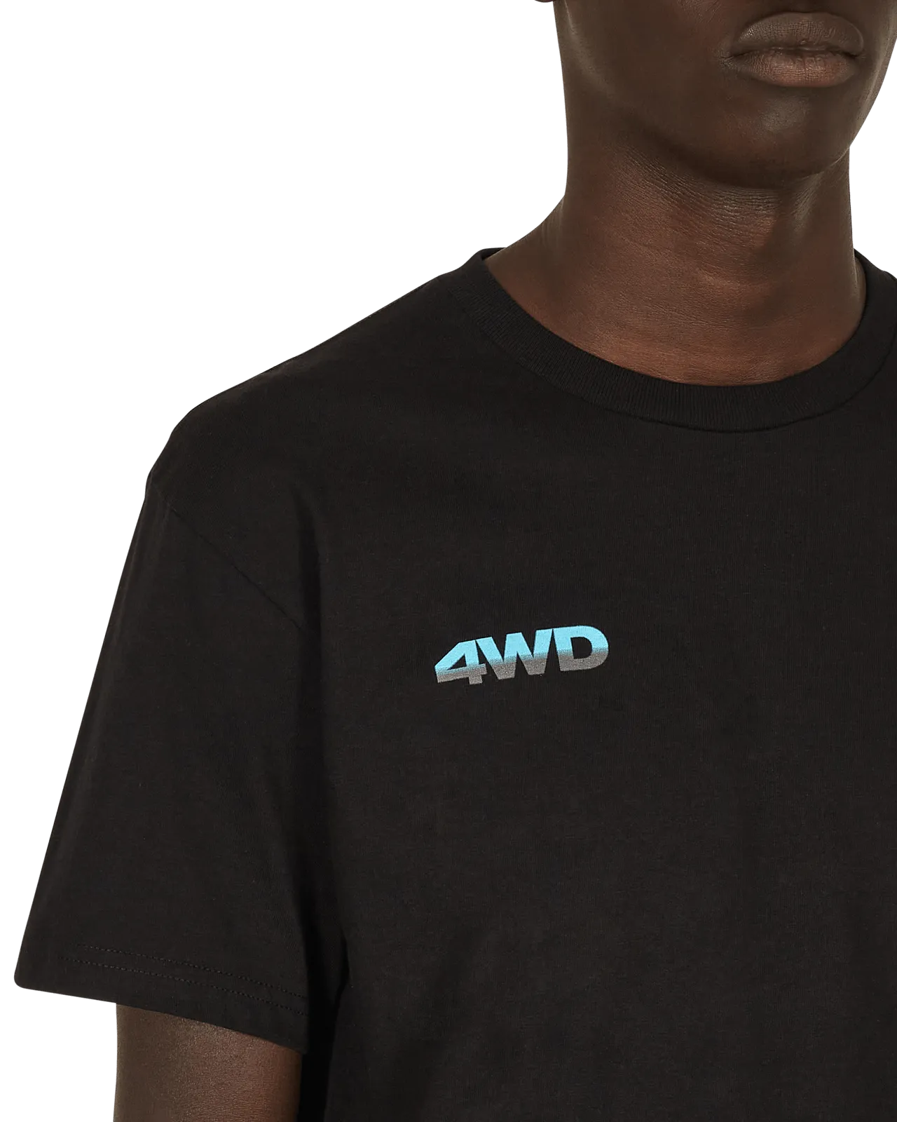 Slam Jam Ghost Writer T-Shirt Schwarz