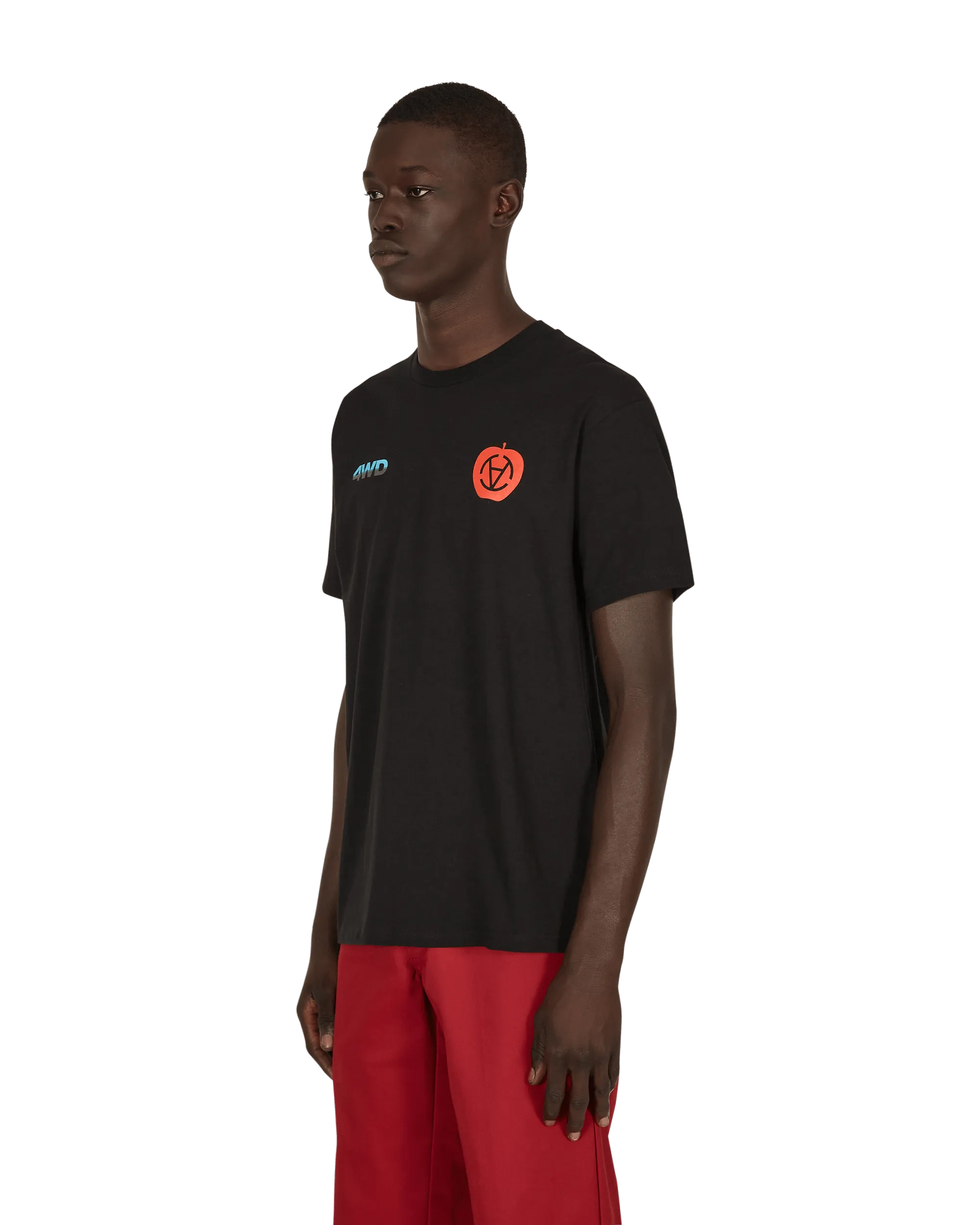 Slam Jam Ghost Writer T-Shirt Schwarz