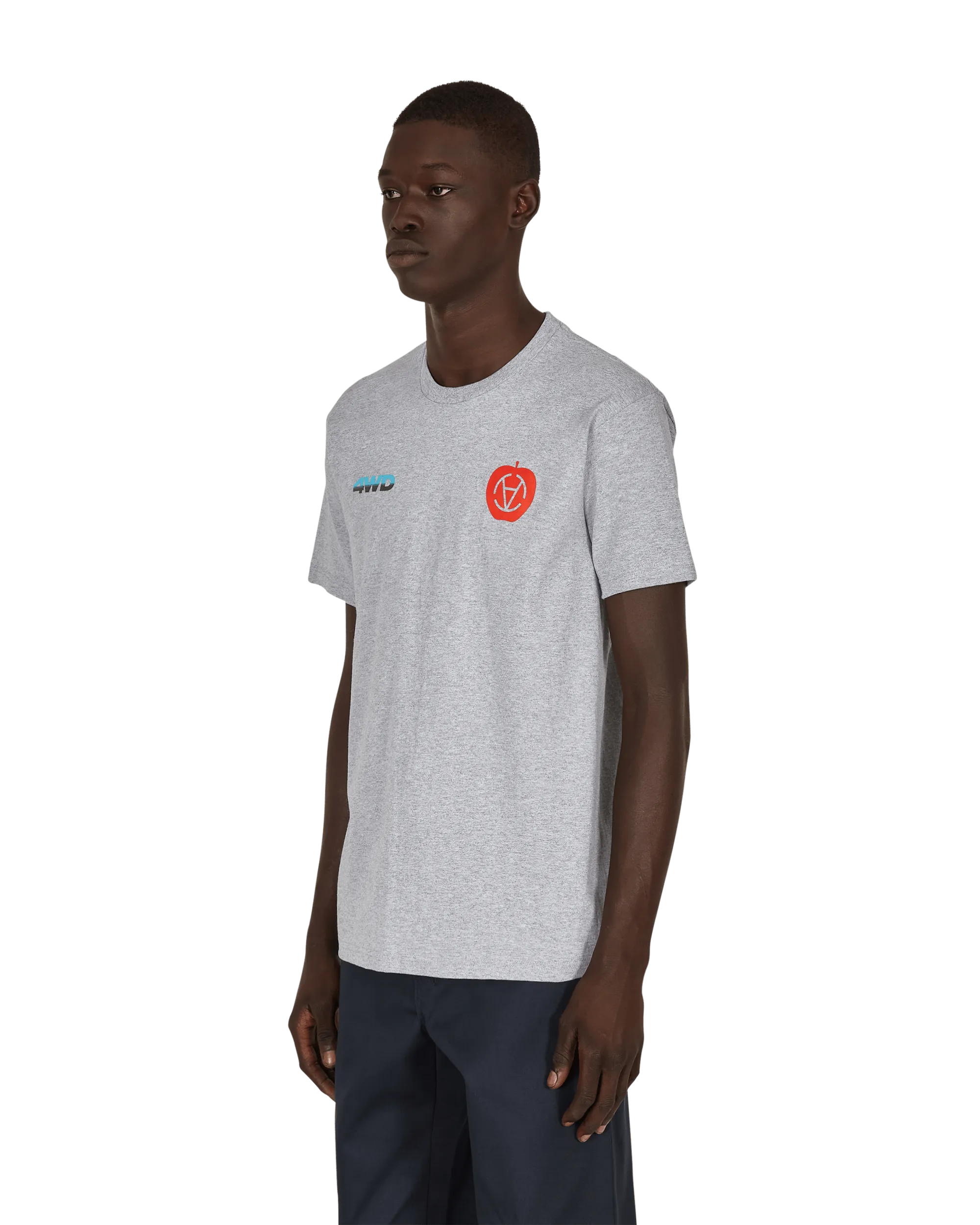 Slam Jam Ghost Writer T-Shirt Grau