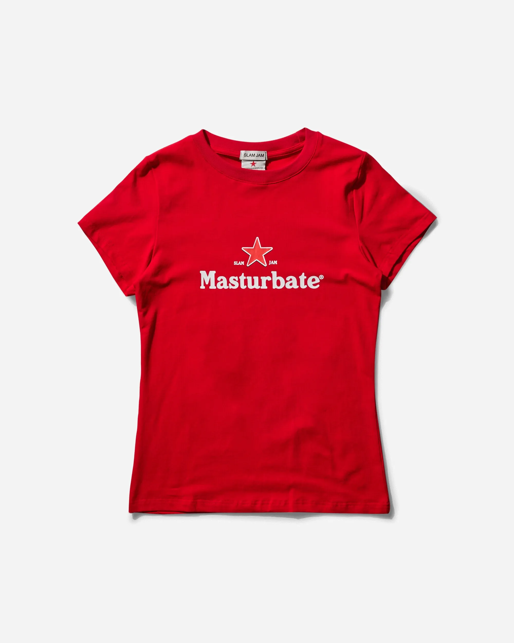 Slam Jam Masturbate T-Shirt Rot