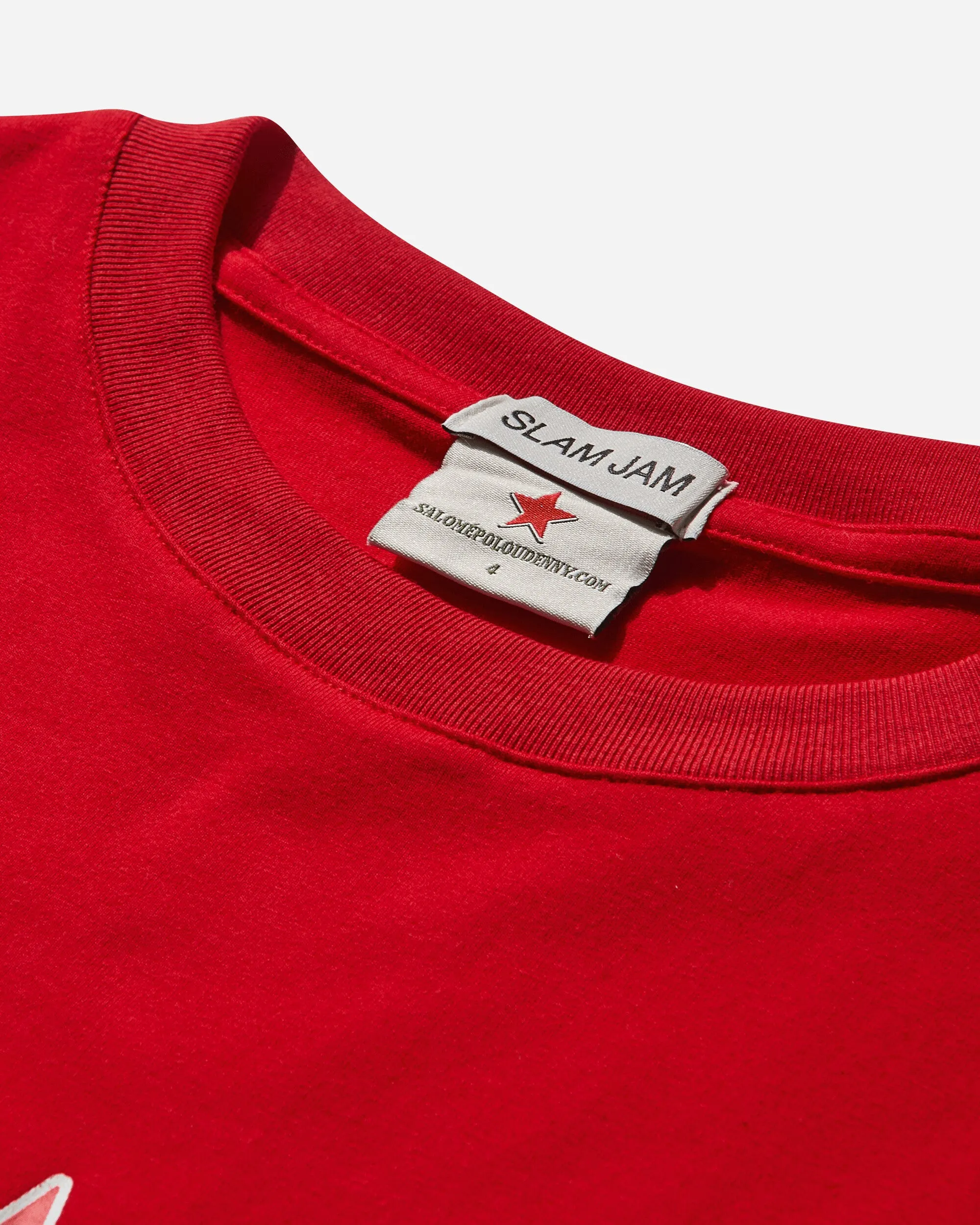 Slam Jam Masturbate T-Shirt Rot