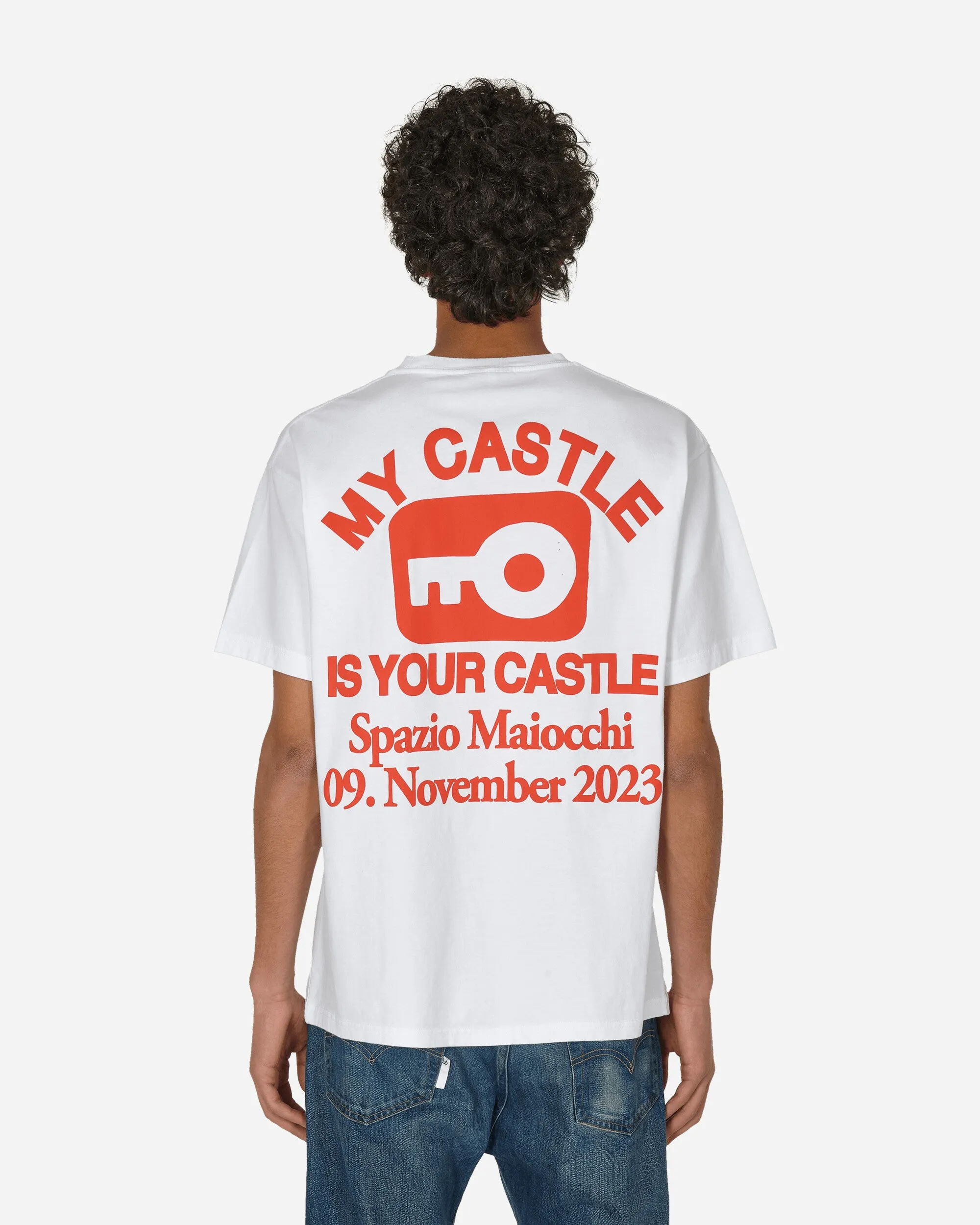 Slam Jam My Castle T-Shirt Weiß