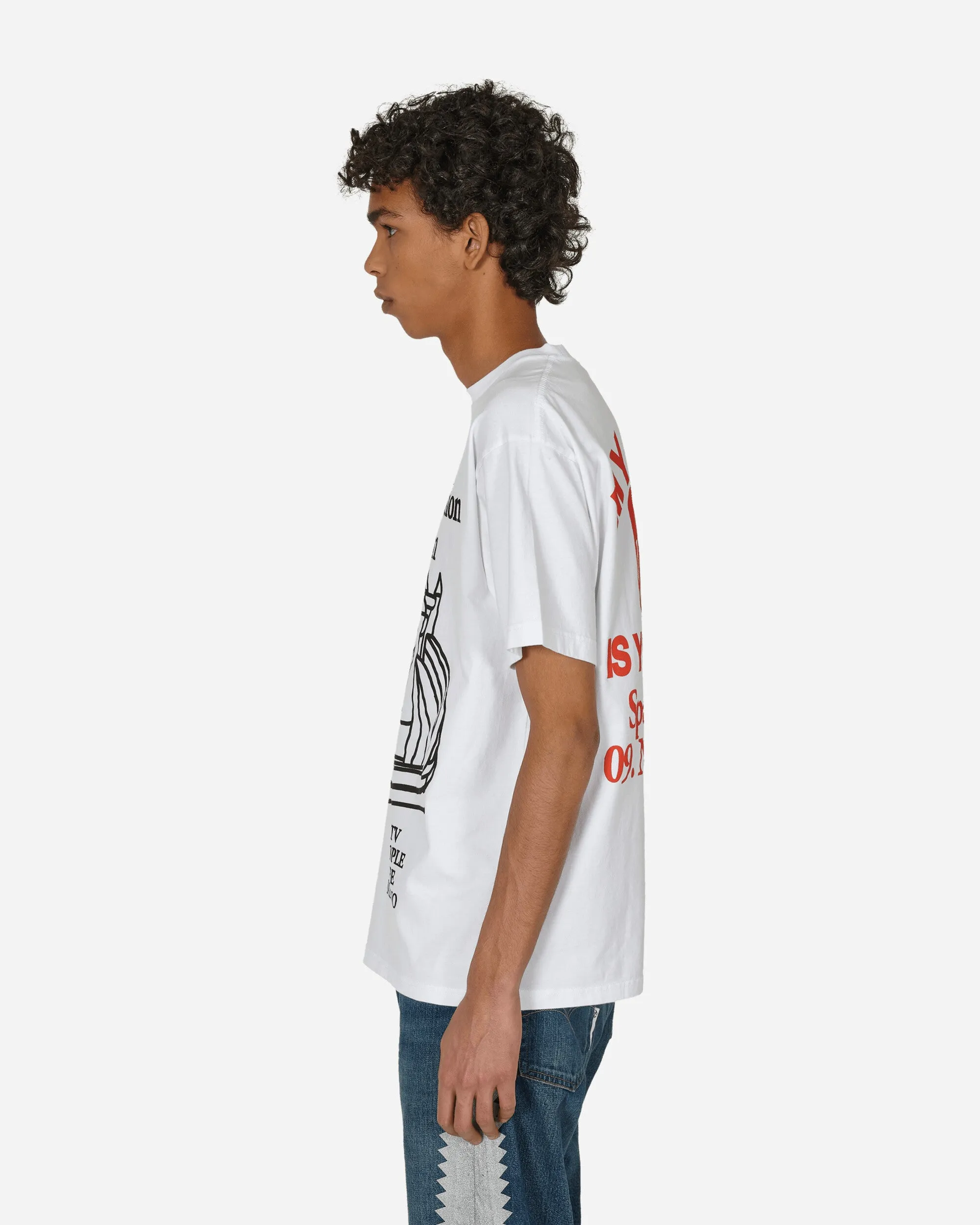 Slam Jam My Castle T-Shirt Weiß