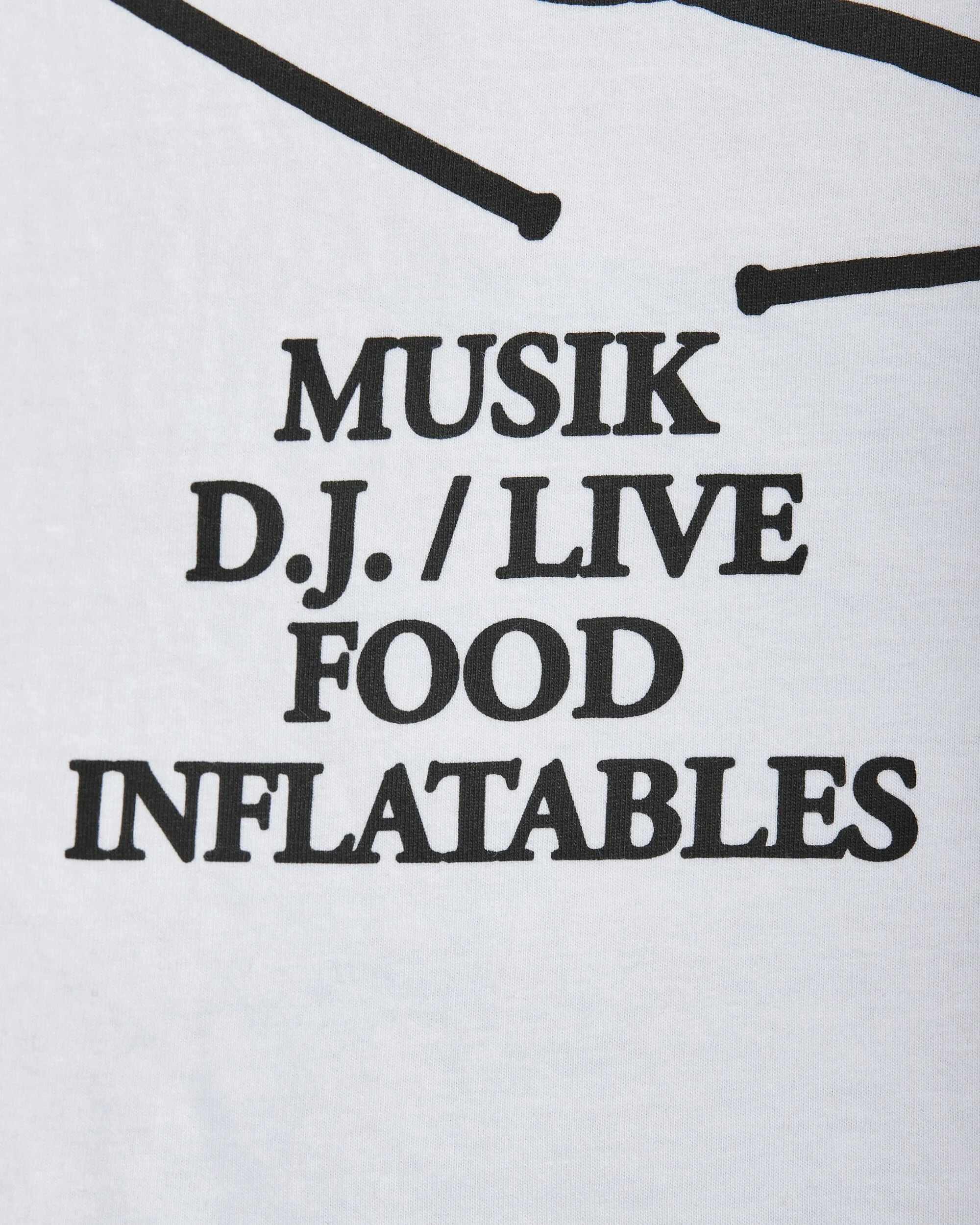 Slam Jam My Castle T-Shirt Weiß