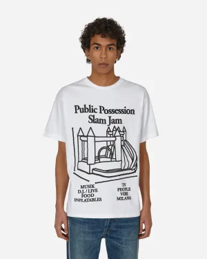Slam Jam My Castle T-Shirt Weiß