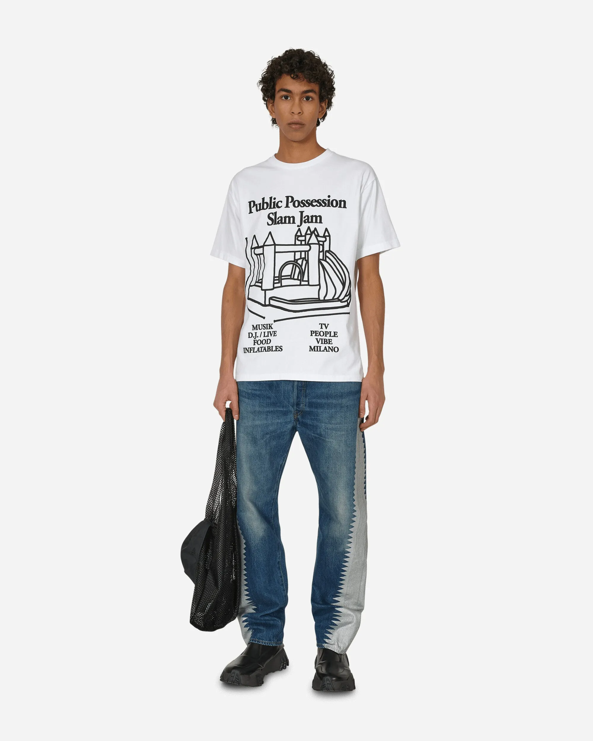 Slam Jam My Castle T-Shirt Weiß
